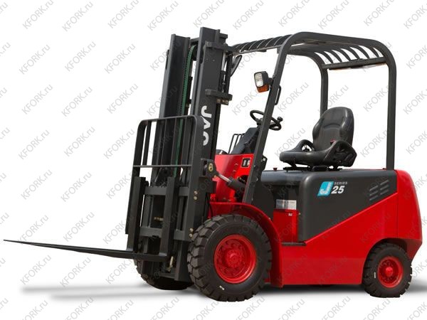 Эл. погрузчик JAC 2.5 т 630 Ач 4 опоры