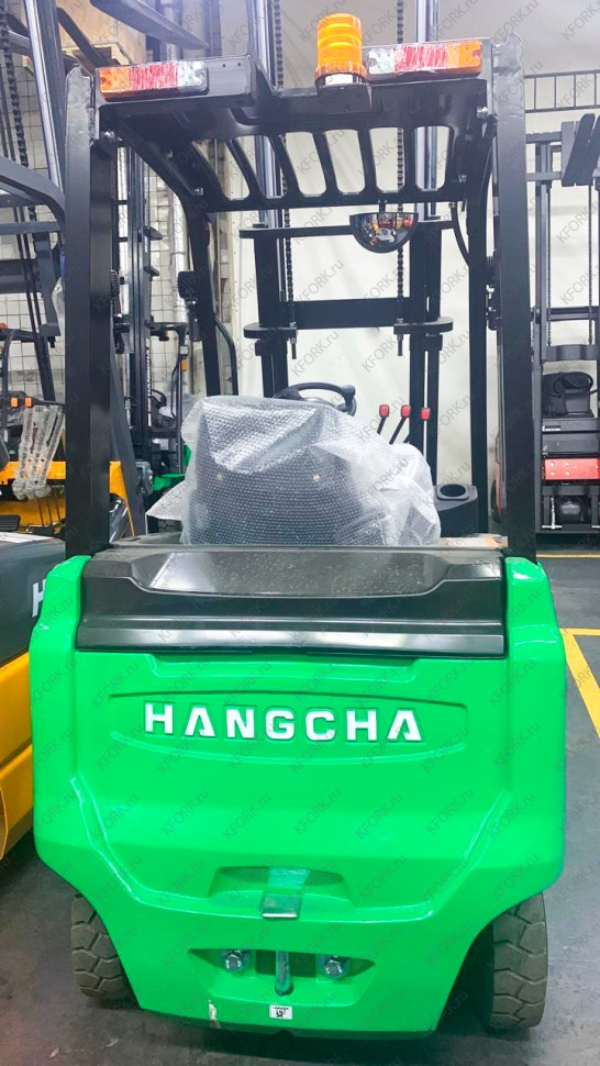 Электрический автопогрузчик Hangcha 1,5 т Li-Ion 80V/230 4 опоры