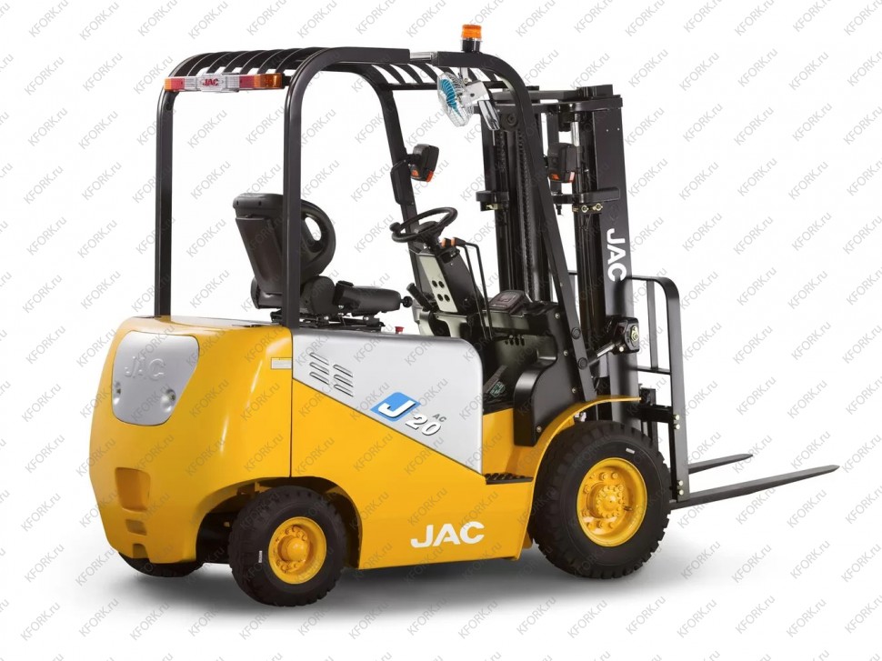 Электрический автопогрузчик JAC 2 т 600 Ач 4 опоры