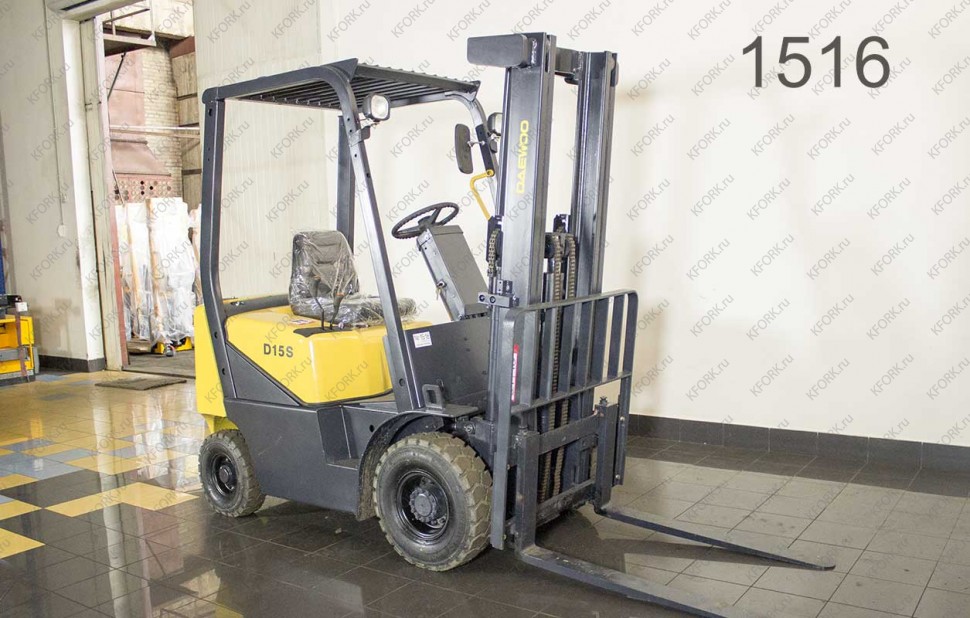 Дизельный автопогрузчик Daewoo-doosan 1516 Б/У