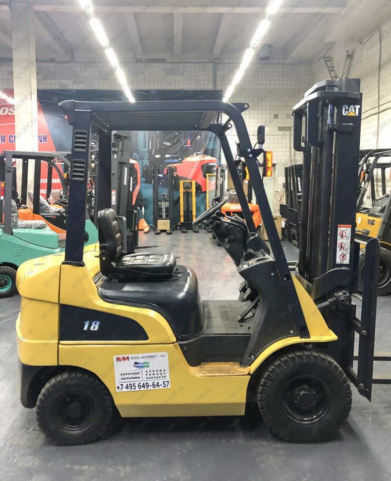 Газ-Бензиновый погрузчик Caterpillar GP18NT КМ099 Б/У