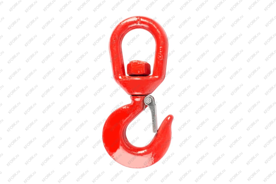 Крюк самозакрывающийся с вертлюгом TOR 3,2т (W)