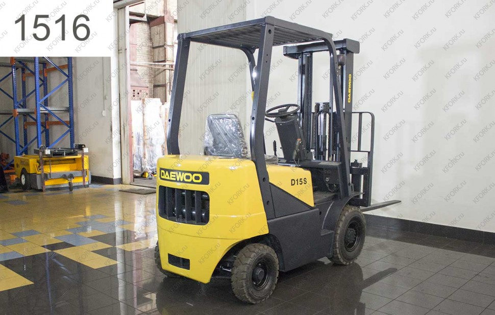Дизельный автопогрузчик Daewoo-doosan 1516 Б/У