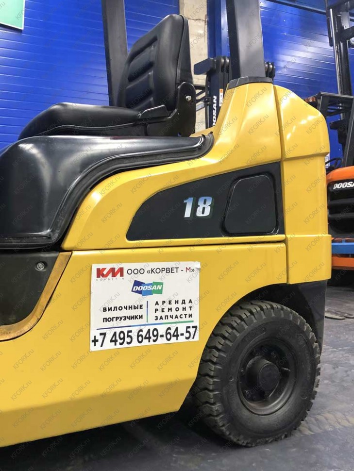 Газ-Бензиновый погрузчик Caterpillar GP18NT КМ099 Б/У