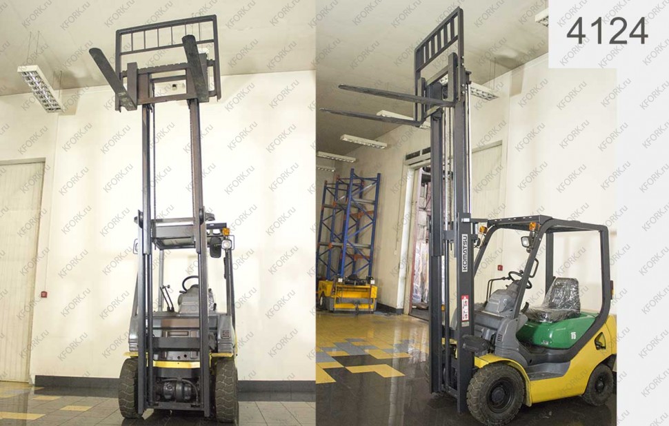 Бензиновый автопогрузчик Komatsu 4124 Б/У