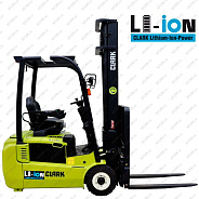 Электрический погрузчик Clark GTX20s 2 т Li-ion 3 опоры