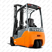 Электрический автопогрузчик Toyota 8FBE20T 2 т 3 опоры