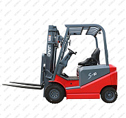 Погрузчик электро JAC 1,8 т 500 Ач 4 опоры Серия S