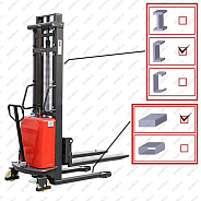 Штабелер с электроподъемом OXLIFT SES1530 1500 кг 3000 мм