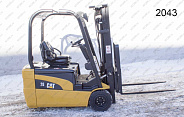 Электрический погрузчик Caterpillar 2043 Б/У