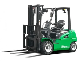 Электрический погрузчик Hangcha 3,5 т 80/500 В/Ач 4 опоры