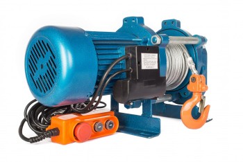 Лебедка электрическая 750/1500 кг 70/35 м с канатом 380 В TOR KCD