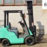 Газ-Бензиновый автопогрузчик Mitsubishi 6850 Б/У