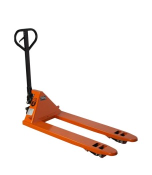 Тележка гидравлическая TOR JC 2000 кг 1150 мм резиновые колеса + резиновые ролики