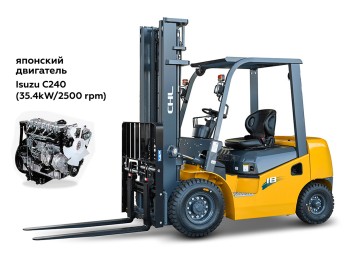 Дизельный погрузчик CHL 1,8 т с японск. двигателем