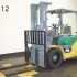 Дизельный автопогрузчик Komatsu 4112 Б/У
