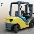 Дизельный автопогрузчик Komatsu 4117 Б/У