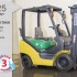 Газ-Бензиновый автопогрузчик Komatsu 4125 Б/У